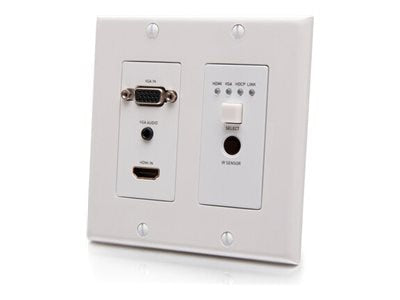 Extensor AV C2G HDMI HDBaseT + VGA - vista 1