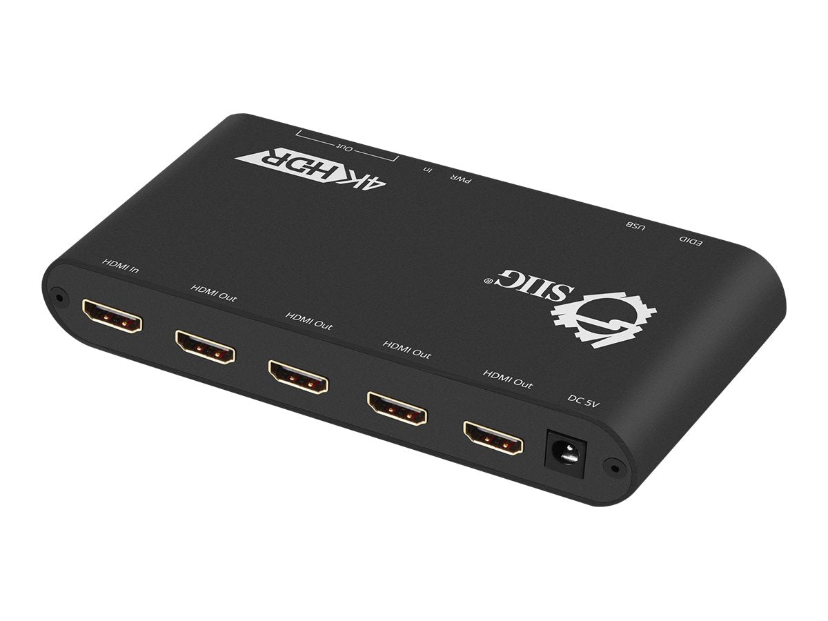 Extensor AV SIIG 1x4 HDMI Splitter / Distribution Amplifier - vista 4