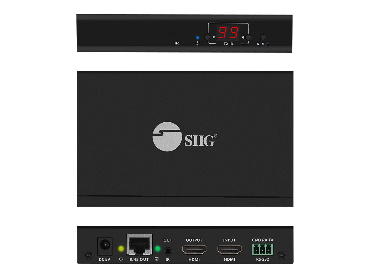 Extensor AV SIIG HDMI Over IP Extender - vista 2