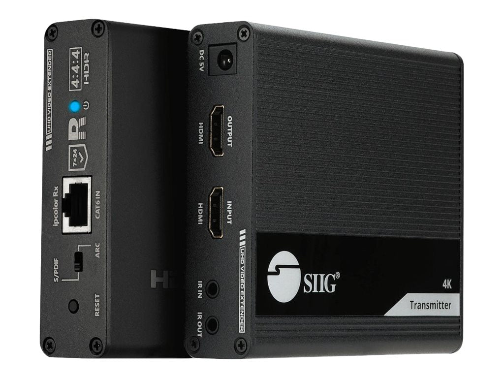 Extensor AV SIIG ipcolor 4K HDMI 2.0 Extender - vista 1