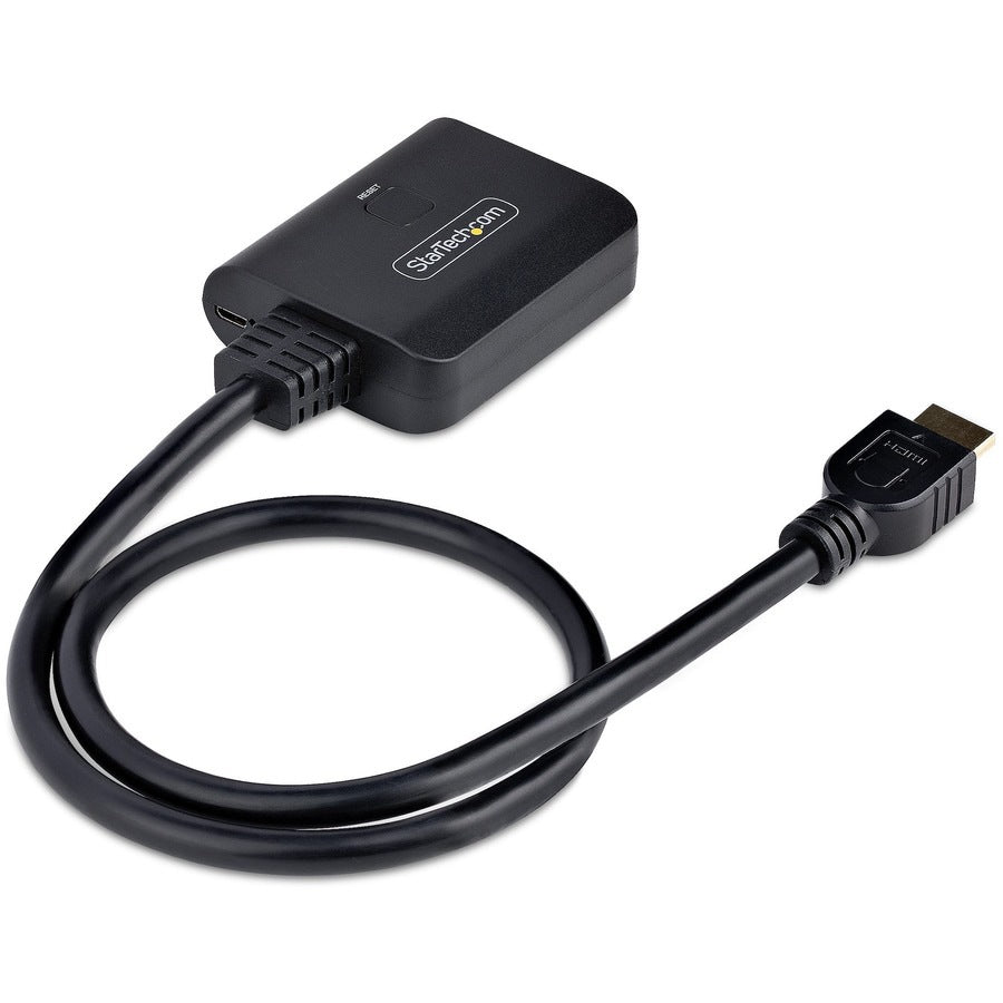 Extensor AV StarTech.com StarTech 2-Port HDMI Splitter - vista 3