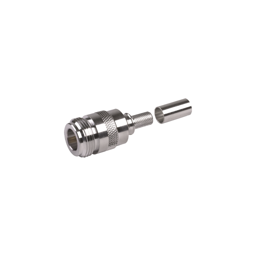 Conector N Hembra Plegable con Pin Cautivo Times Microwave EZ-240-NF-X