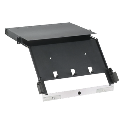 Panel de Distribución de Fibra Óptica Panduit FCE1U Negro
