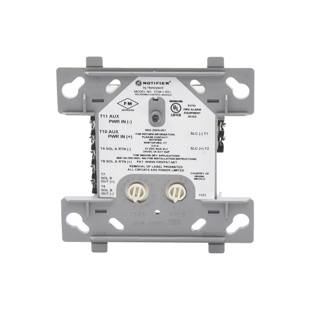 Módulo de Descarga Direccionable Notifier FCM-1-REL