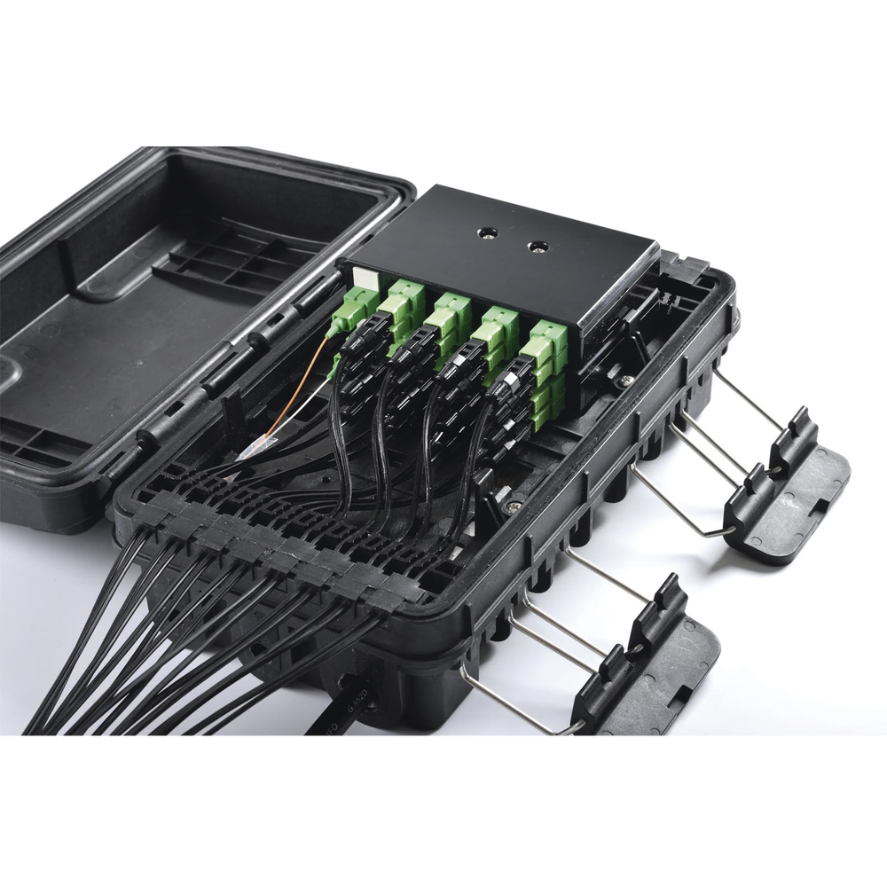 Caja de Distribución de Fibra Óptica FiberHome FDP-420E-16 SC/APC Simplex