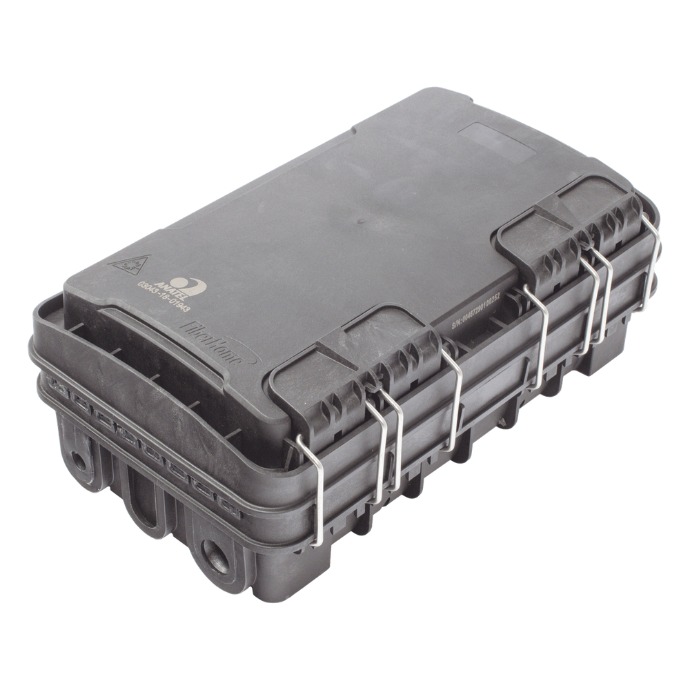 Caja de Distribución de Fibra Óptica FiberHome FDP-420E-8 SC/APC Simplex Negro