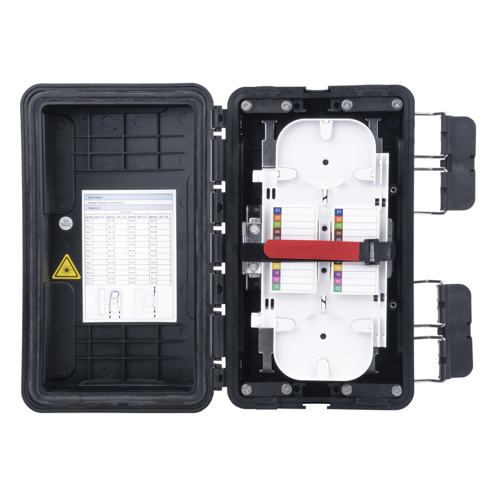 Cierre de Empalme Caja de Distribución FiberHome FDP-420F Negro