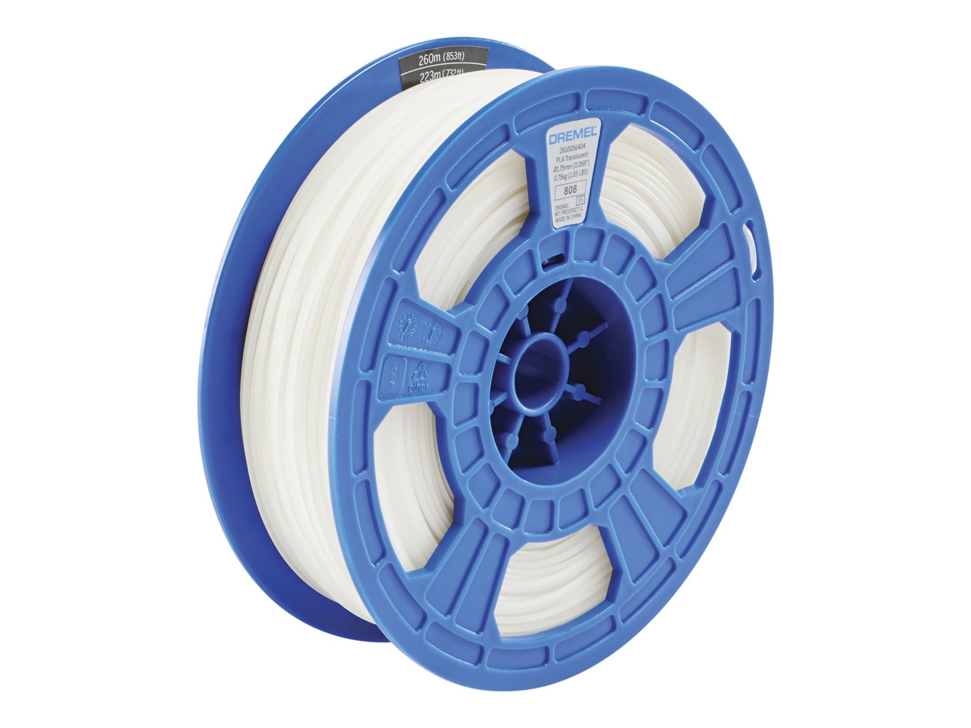 Filamento 3D Dremel Digilab PLA-TRA-01 - vista 1