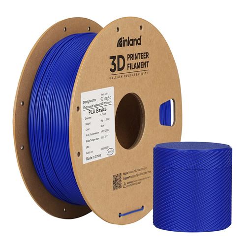 Filamento 3D Inland PLA 1.75mm Azul 1.0 kg