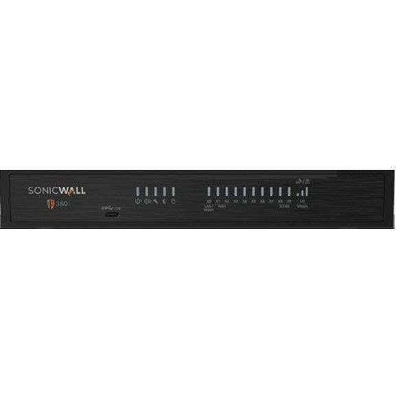 Firewall SonicWall (3 & Free Offer) SonicWall TZ380 SECURE UPGRADE PLUS - vista 2