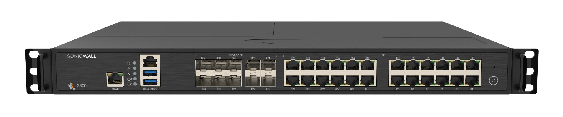 Firewall SonicWall NSA 3800 Appliance - vista 2