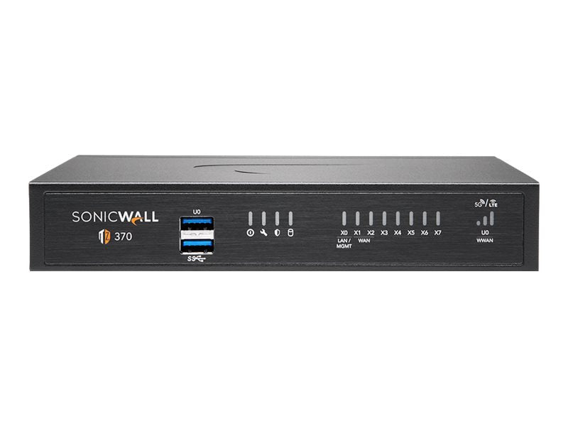Firewall SonicWall TZ Series (Gen 7) TZ370 - vista 1