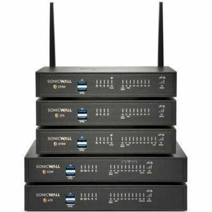 Firewall SonicWall TZ470W Network Security/Firewall Appliance - vista 1