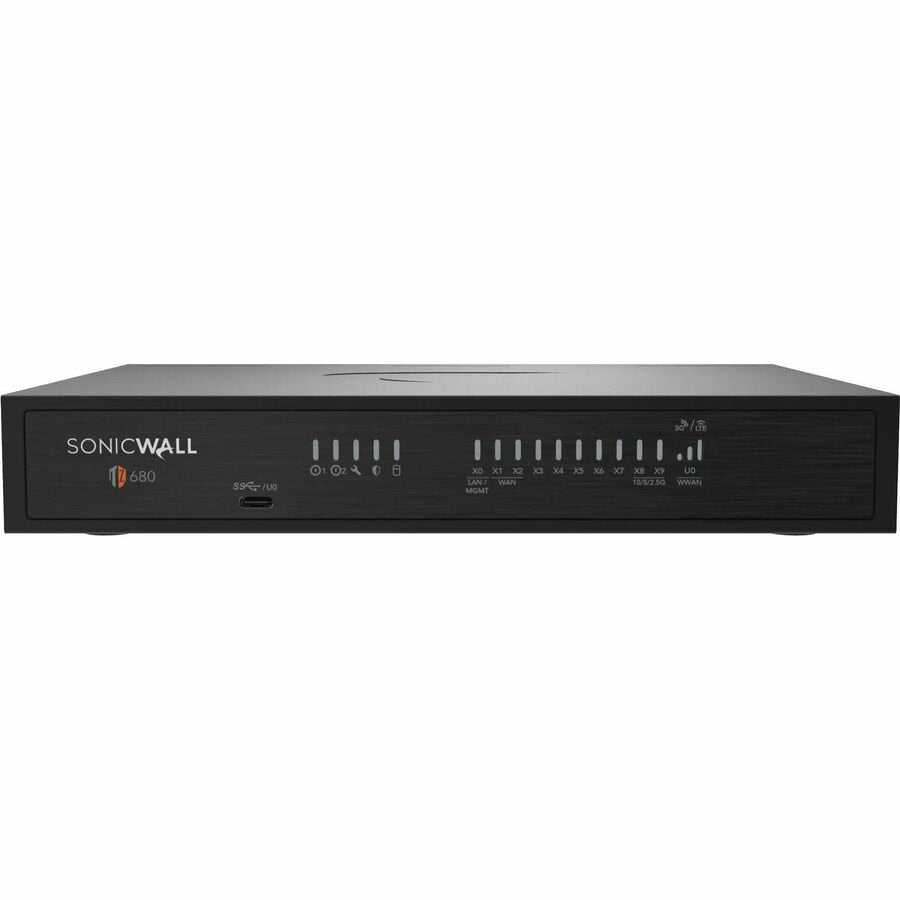 Firewall SonicWall TZ680 Secure Upgrade Plus Advanced Edition - vista 1