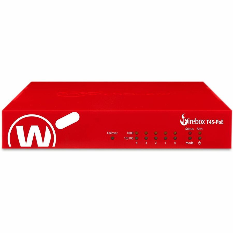 Firewall WatchGuard Firebox T45-PoE Network Security/Firewall Appliance - vista 1
