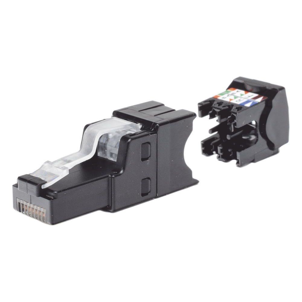 Plug RJ45 UTP Panduit FP6X88MTG Negro