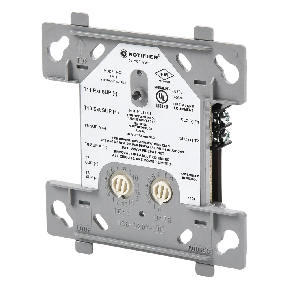 Módulo De Control De Teléfono Contra Incendios Notifier FTM-1