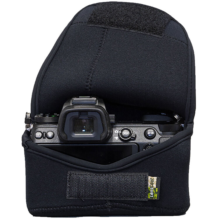 Funda a medida LensCoat BodyBag Z para Nikon Z5, Z6, Z6II, Z7, Z7II (Negro) - vista principal