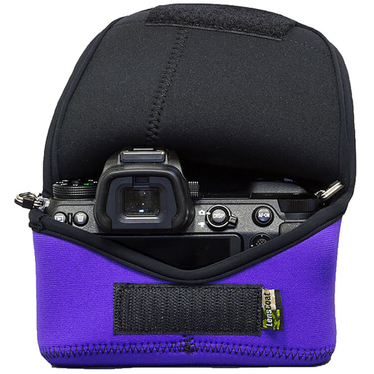 Funda a medida LensCoat BodyBag Z para Nikon Z5, Z6, Z6II, Z7, Z7II (Purple) - vista principal