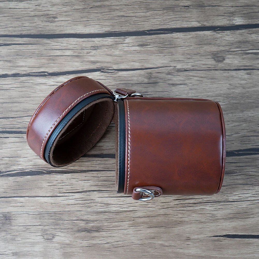 Funda para Lente 7Artisans PU Leather - vista trasera
