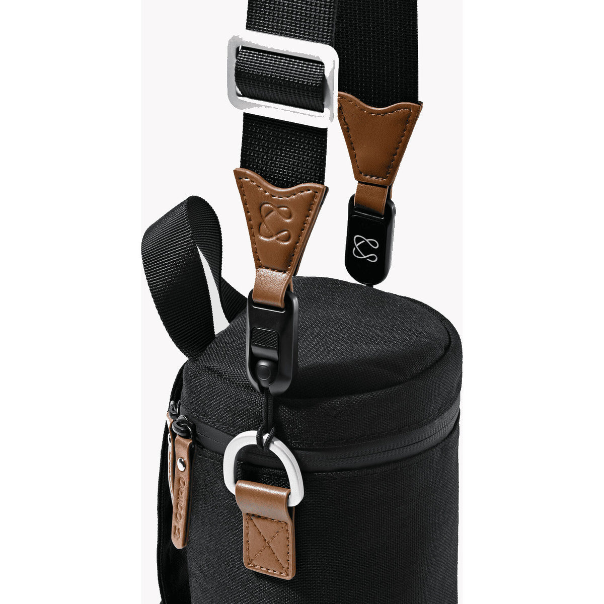 Funda para Lente Coiro juego of Marra Cases (Negro, largo y Mediano) - vista lateral