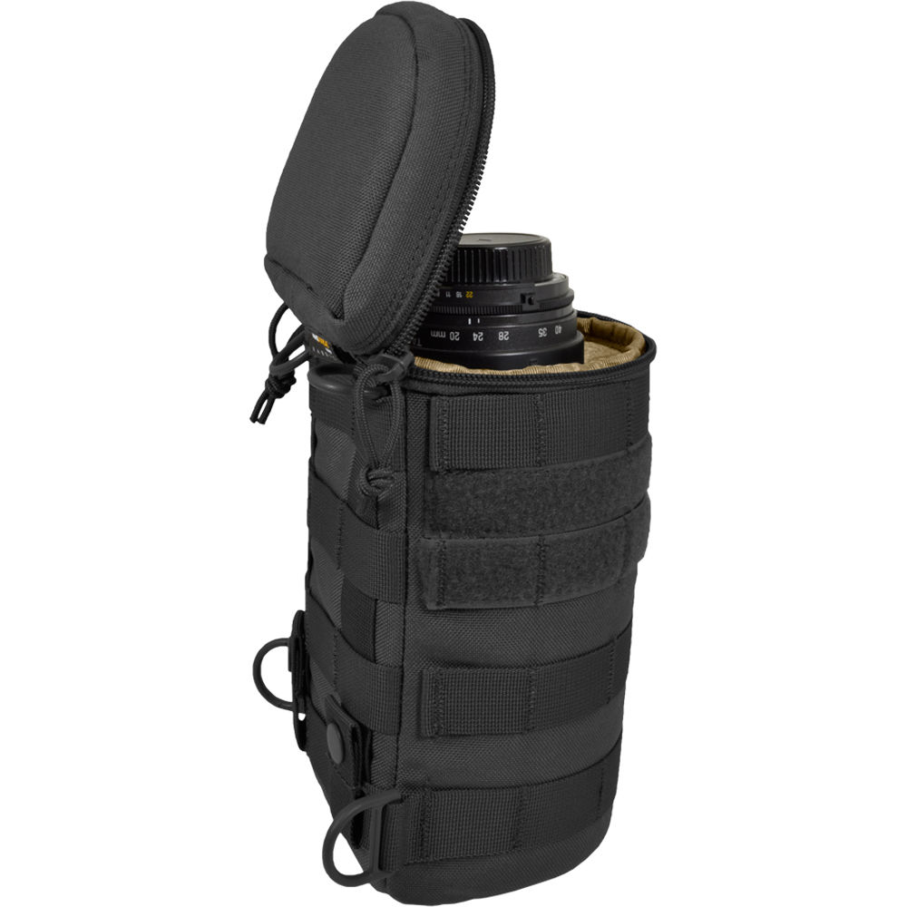 Funda para Lente Hazard 4 Grande Jelly Roll acolchada /Scope/Bottle (Negro) - vista trasera