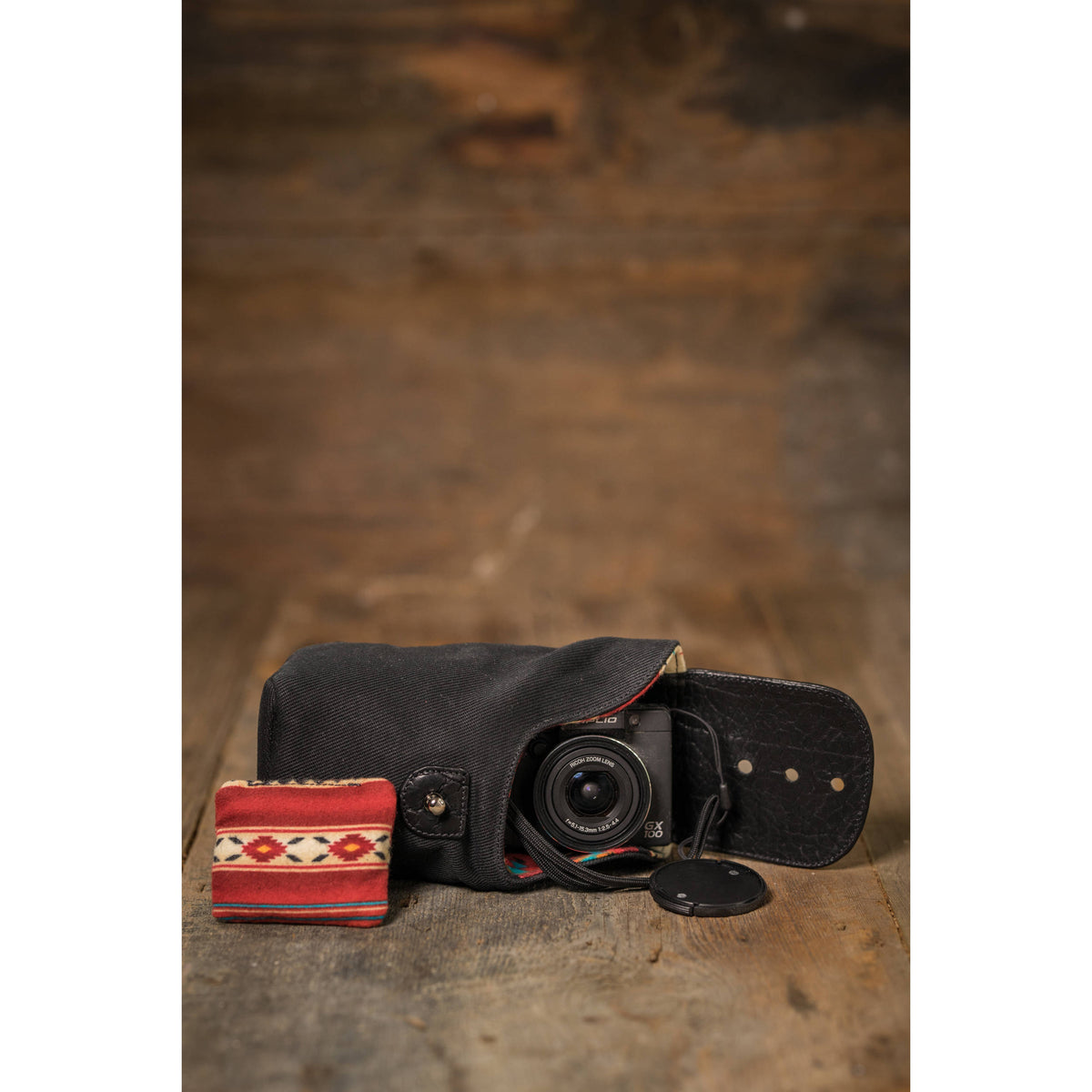 Funda para Lente HoldFast Gear Sightseer Chico (Negro) - detalle
