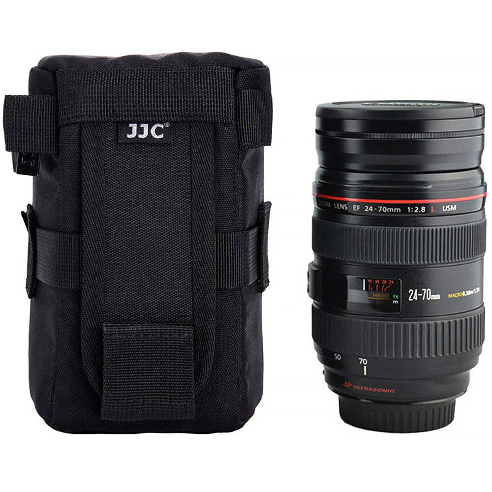 Funda para Lente JJC DLP-3 Deluxe (6.1 x 3.1") - vista lateral