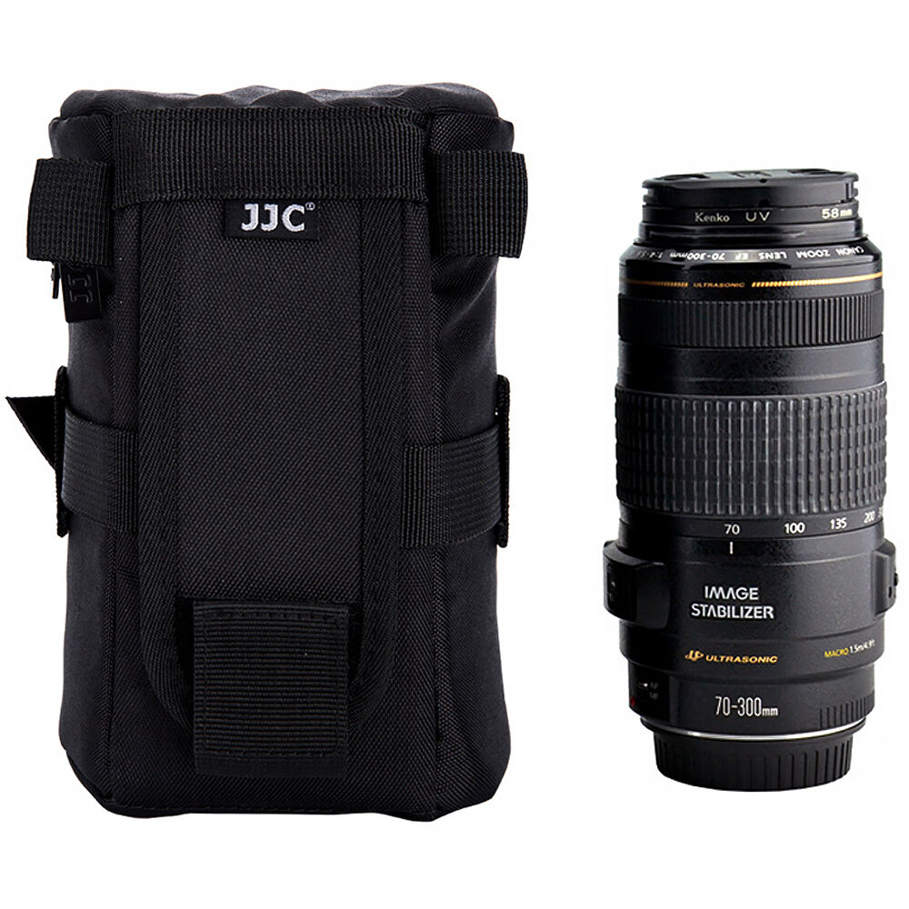 Funda para Lente JJC DLP-4 Deluxe (6.5 x 3.9") - vista lateral
