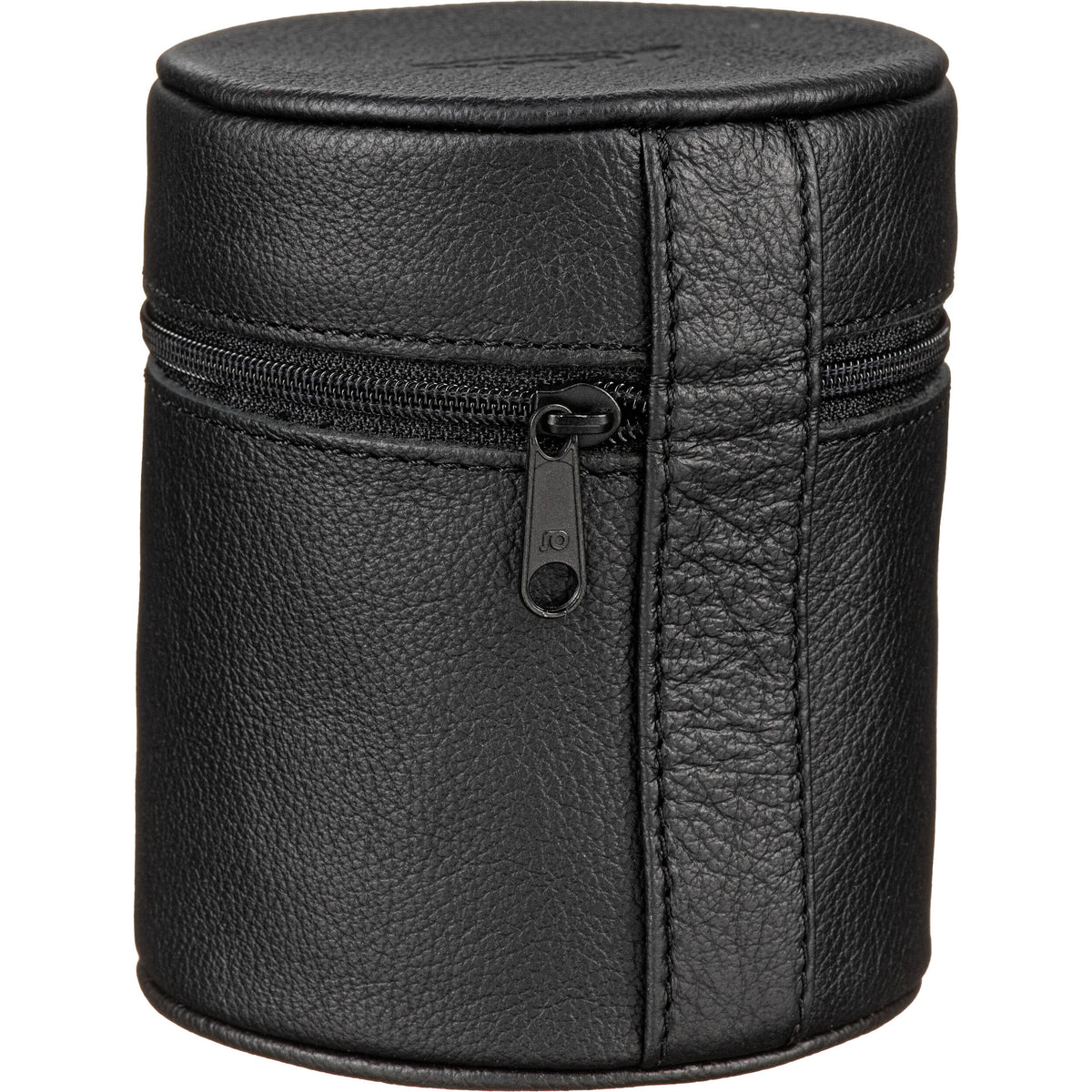 Funda para Lente Leica blanda Leather para Summilux-M 28mm f/1.4 ASPH (Negro) - vista frontal