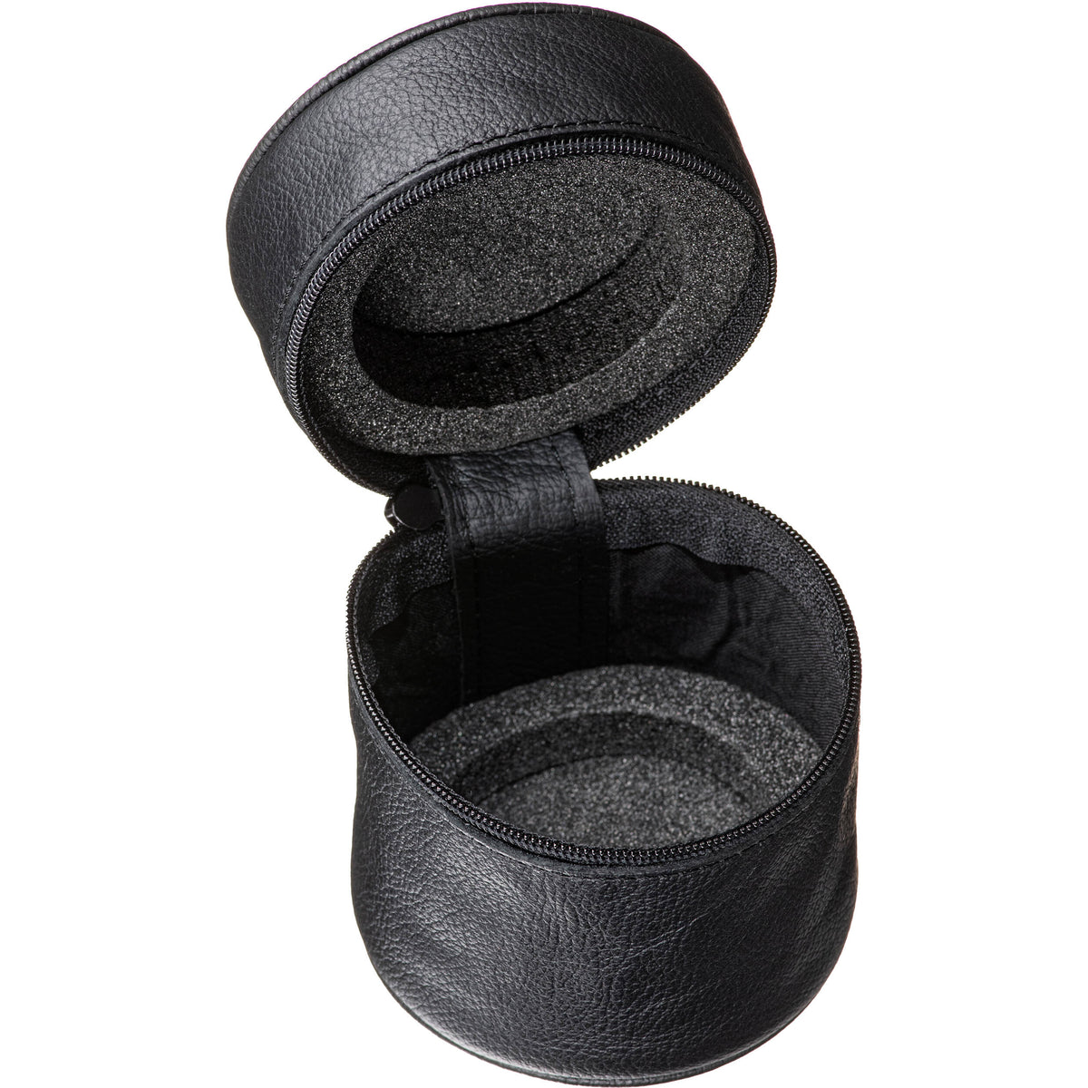 Funda para Lente Leica blanda Leather para Summilux-M 50mm f/1.4 ASPH (Negro) - vista lateral