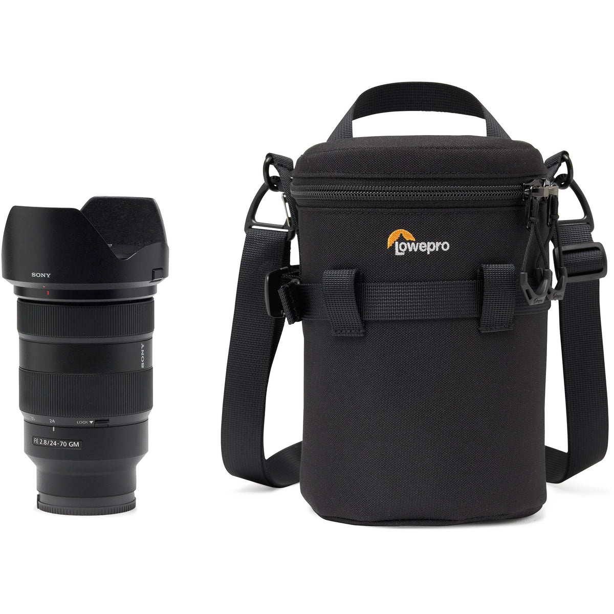 Funda para Lente Lowepro ProTactic LCS III (Negro, 2L) - puertos y conexiones