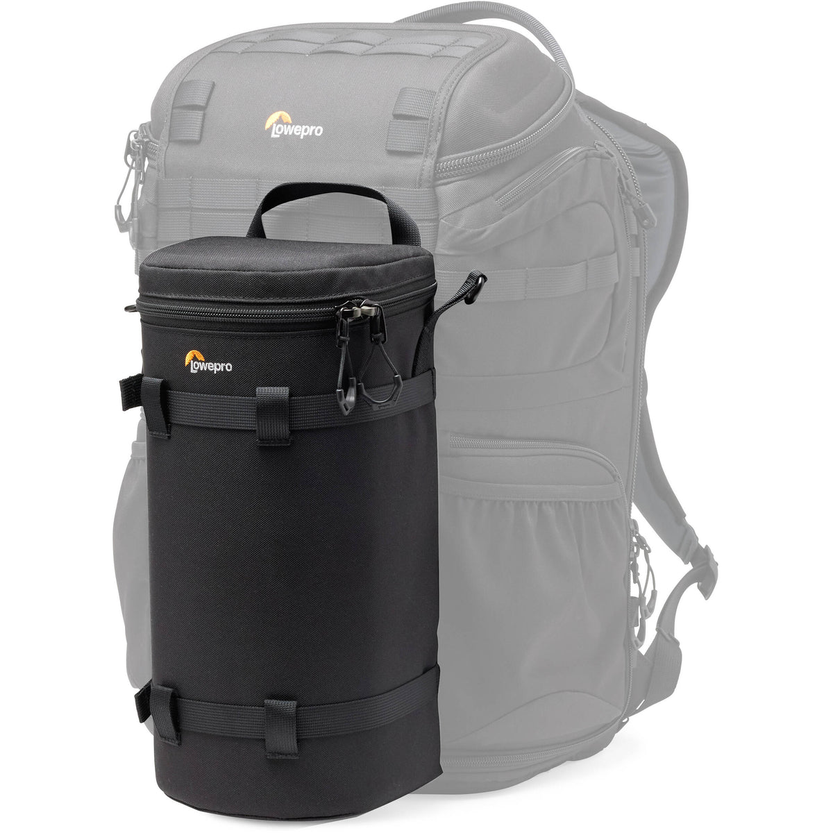 Funda para Lente Lowepro ProTactic LCS III (Negro, 5L) - en uso