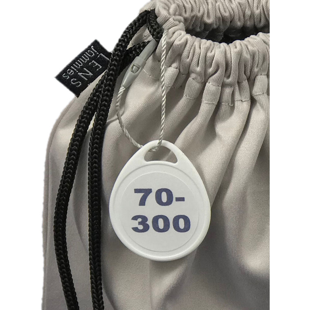 Funda para Lente ShutterBands Jammies Variety Pack (S, M, L, XL, Gris) - vista lateral