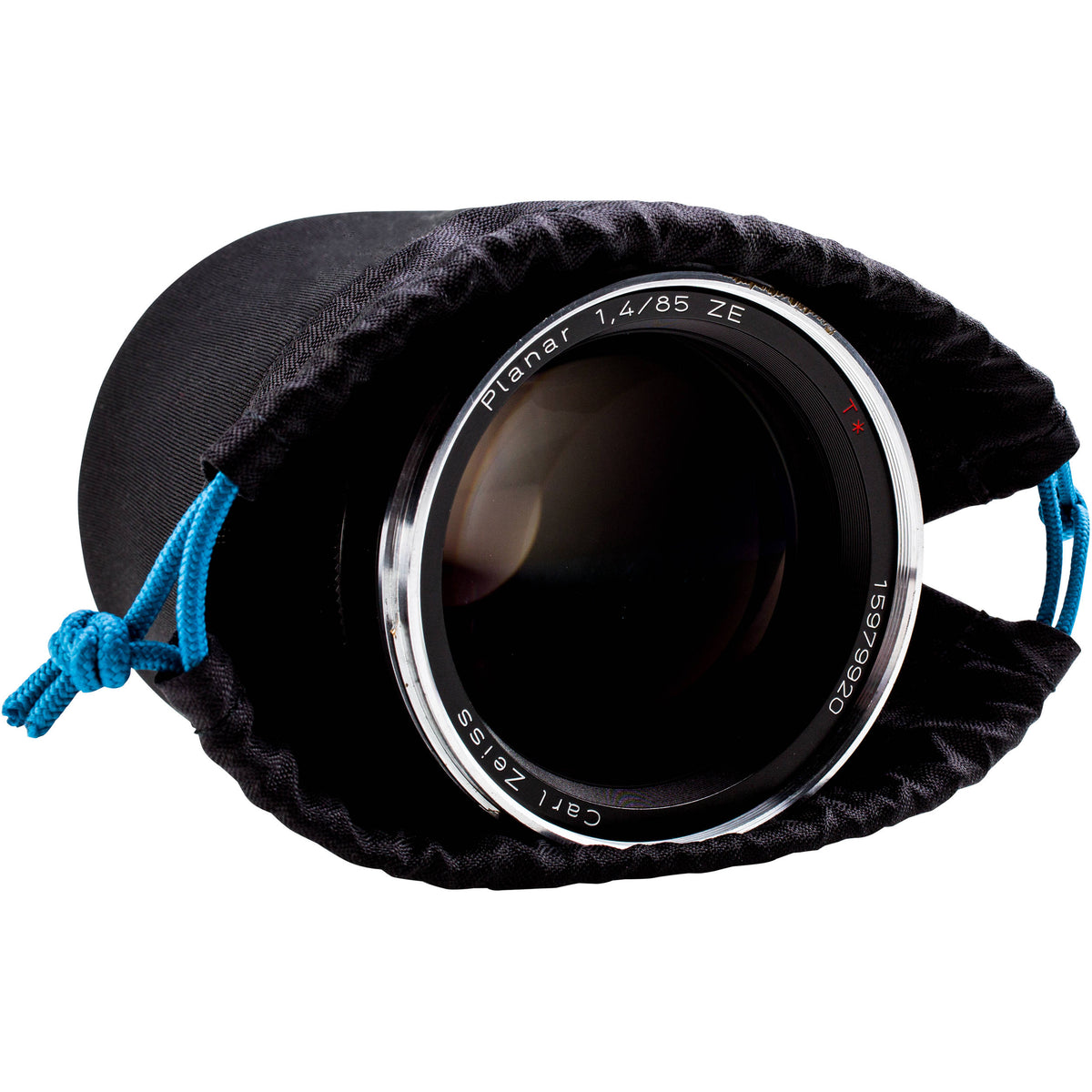 Funda para Lente Tenba blanda neopreno (Negro, 3.5 x 3.5") - vista frontal