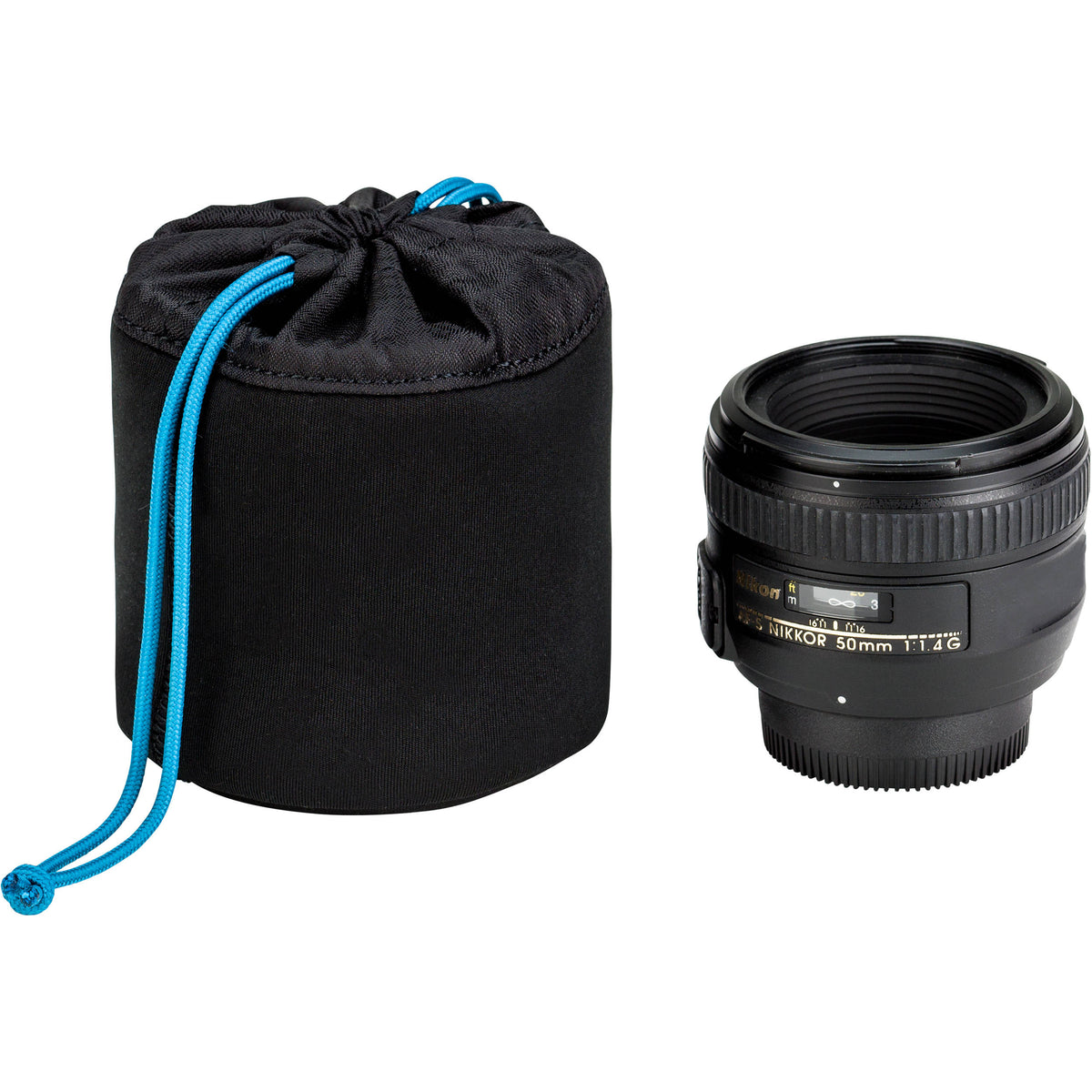 Funda para Lente Tenba blanda neopreno (Negro, 3.5 x 3.5") - detalle