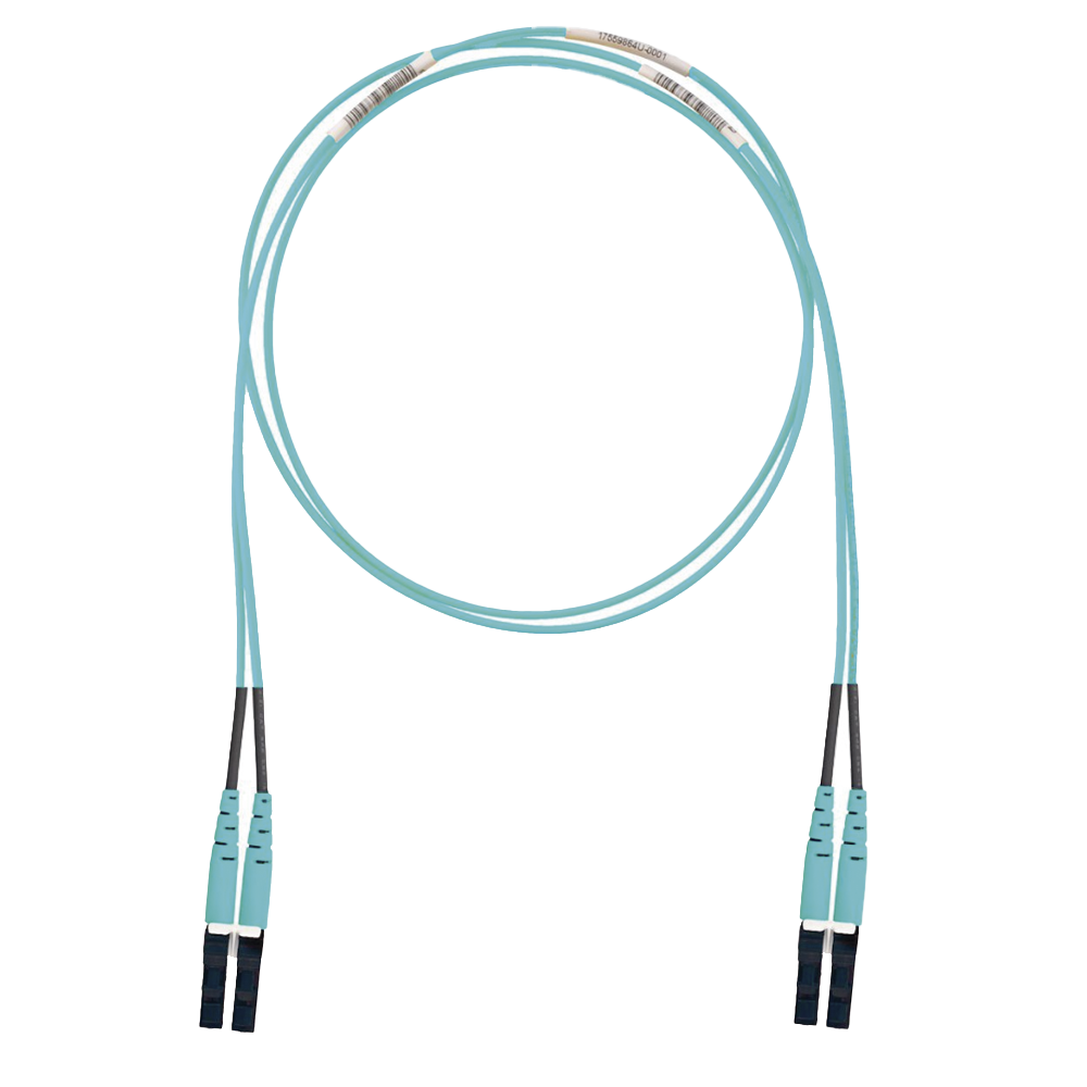 Jumper de Fibra Óptica Panduit FX2ELLNLNSNM002 Multimodo OM3 Dúplex 2 m