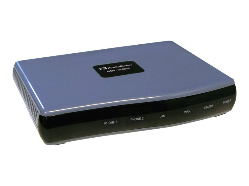 Gateway VoIP (ATA) AudioCodes MediaPack MP-202, 2 puertos FXS, SIP - vista 1