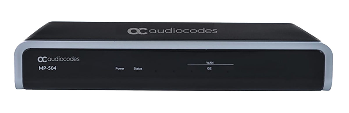 Gateway VoIP AudioCodes MediaPack MP-504, 2 puertos FXS analógicos, SIP · MP504/2S/SIP/RS - vista 1