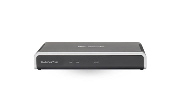 Gateway VoIP AudioCodes MediaPack MP-508, 4 FXS + 4 FXO, SIP - vista 1