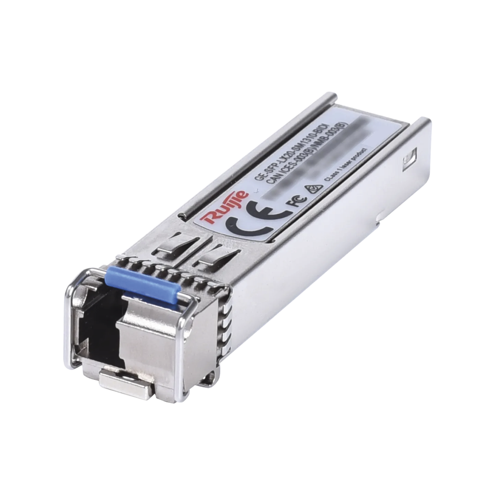 Módulo transceptor GE-SFP-LX20-SM1310-BIDI 1000BASE-LX SFP 1 Ruijie GE-SFP-LX20-SM1310-BIDI Simplex