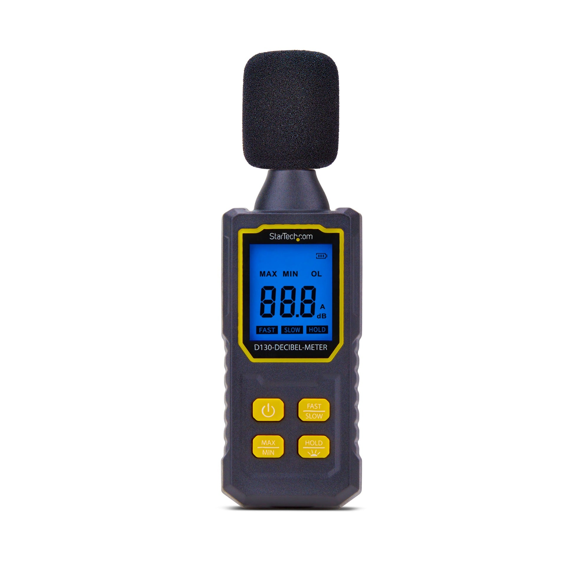 Gestión de Red StarTech.com StarTech Handheld Digital Sound Meter W/Large LCD - vista 3