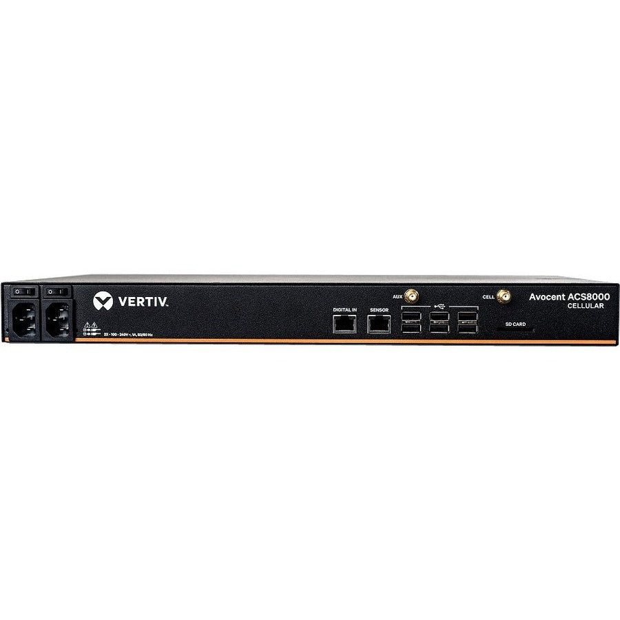 Gestión de Red Vertiv Avocent ACS8000 Serial Console 16 port | Dual AC Power | AT&T+Verizon - vista 7