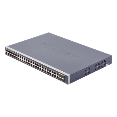Switch Administrable de 48-Puertos 10 Planet GS-4210-48P4S