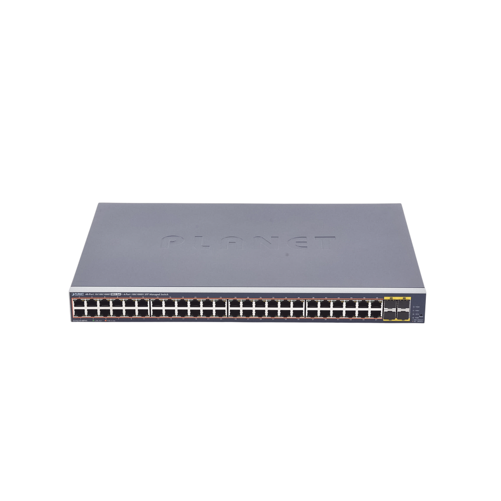 Switch Administrable de 48-Puertos 10 Planet GS-4210-48P4S