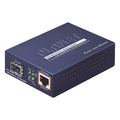 Convertidor de Medios IEEE802.3 AF Planet GTP-805A
