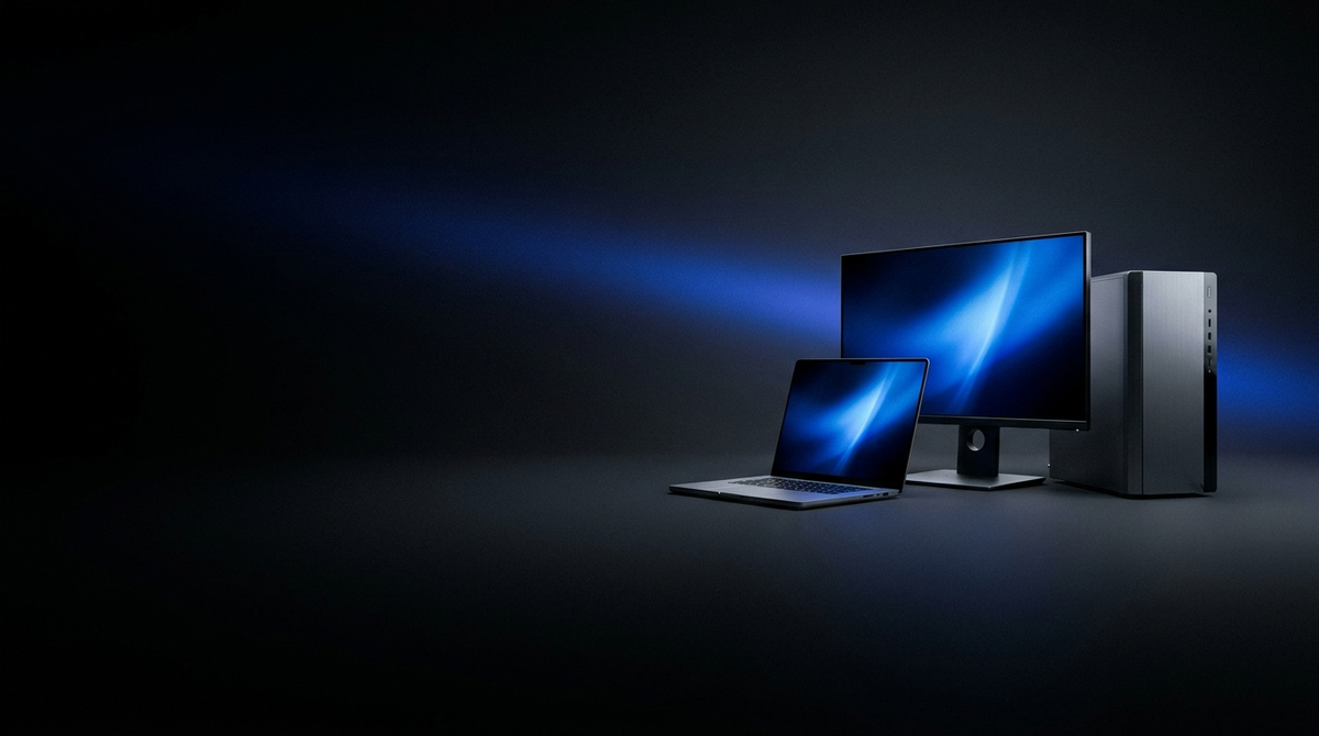 Banner de computación — laptops, monitores y PC en Venezuela — Sigma Tiendas