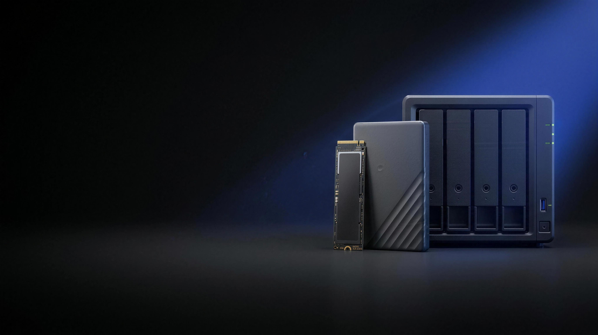 Banner de almacenamiento — SSD, discos duros y NAS en venta en Venezuela — Sigma Tiendas