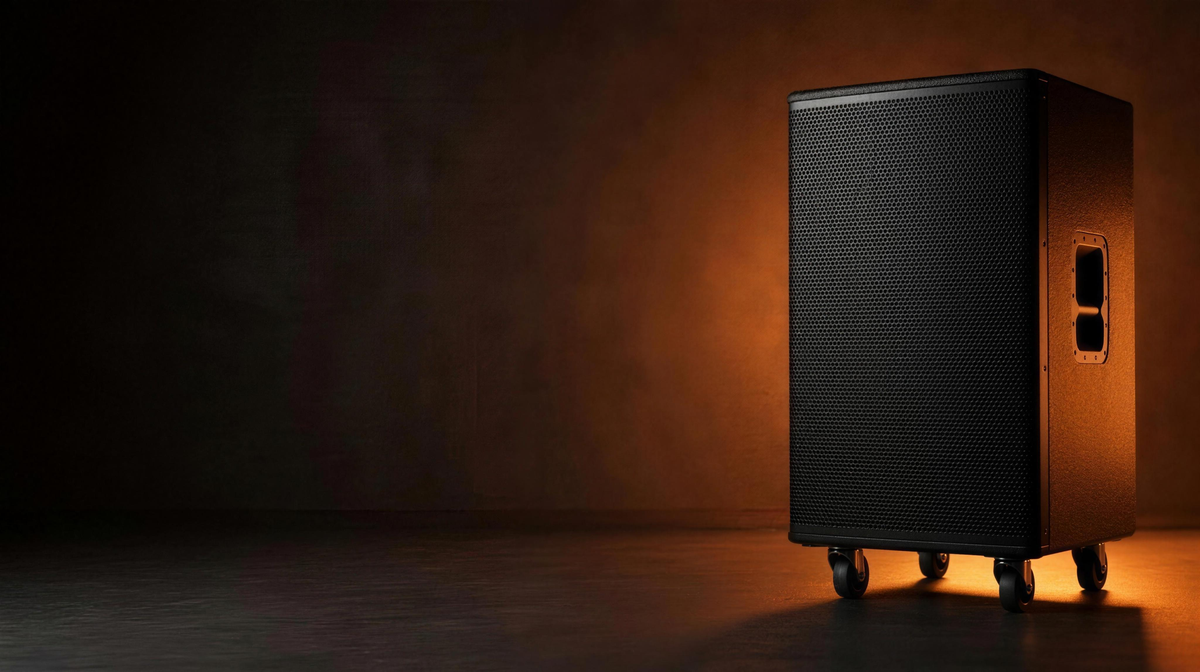 Banner de sonido profesional JBL amplificado en Venezuela — Sigma Tiendas