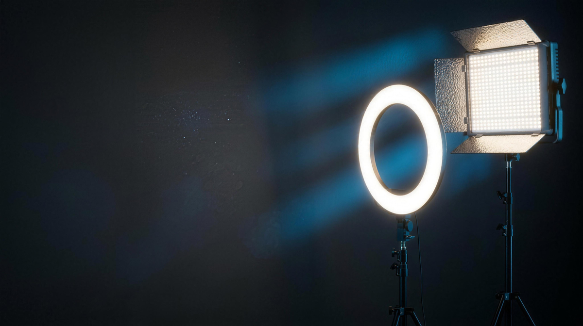 Banner de iluminación para foto y video en Venezuela — Sigma Tiendas